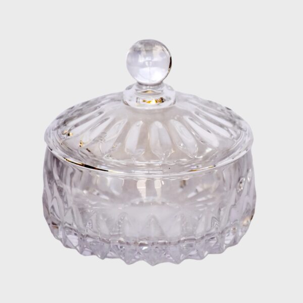 Potiche Decorativo de Cristal Louise